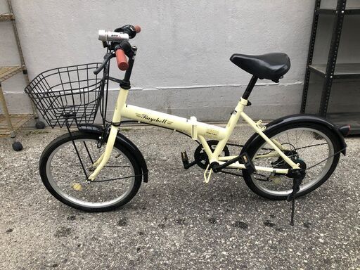 ★ 動作〇 ★ 折り畳み自転車 Raychell FB-206R OTOMO　6段変速