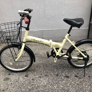 ★ 動作〇 ★ 折り畳み自転車 Raychell FB-206R OTOMO　6段変速