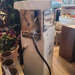 ★レア物★　ROUTE66 ルート66　ガソリンポンプ　給油機オブジェ　アメリカンヴィンテージ　リメイク品