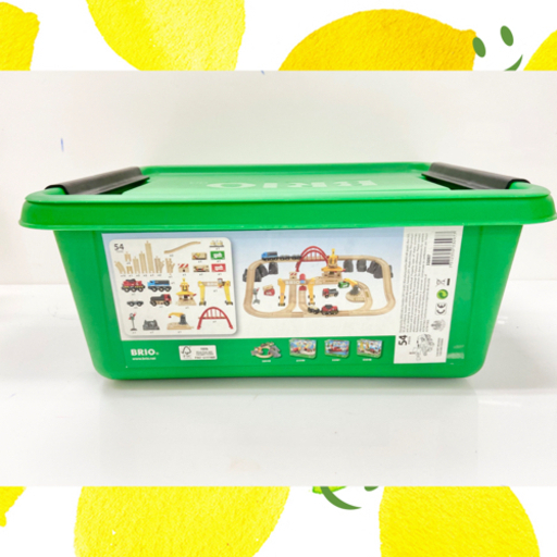 【欠品なし】木製玩具  ブリオ カーゴレールデラックスデラックスセット