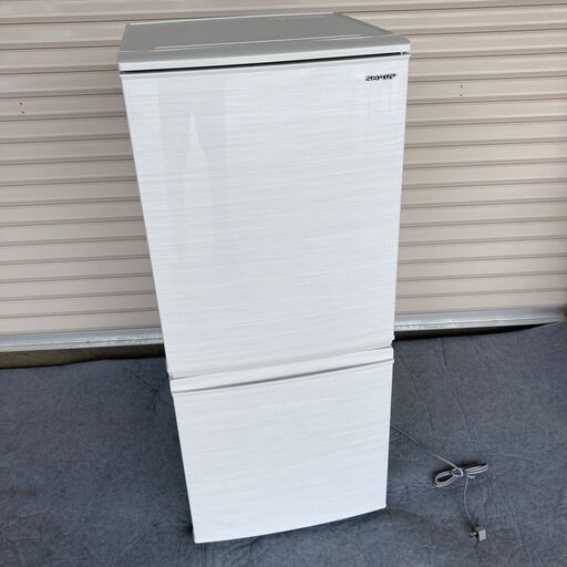 SHARP シャープ 冷蔵庫 SJ-D14F-W 付け替えどっちもドア 137L