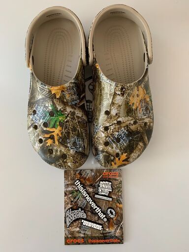 thisisneverthat × Crocs Classic Clog & バッジ SET