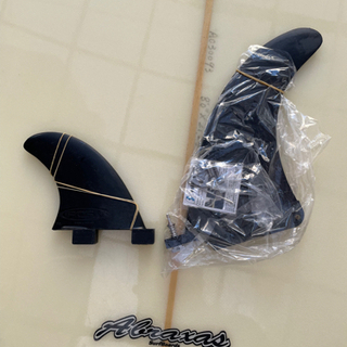 手渡しのみ　abraxas ロングボード　フィン、ケース付き