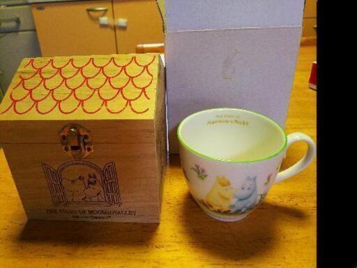 ムーミン マグカップ 木箱付き 新品 ひろけんナルママ 運動公園前の食器 コップ グラス の中古あげます 譲ります ジモティーで不用品の処分