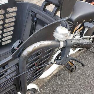 子供乗せ自転車 3人乗り！ホワイト mama fre あさひ