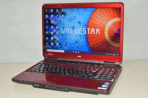 中古ノートパソコン Windows10+office 大容量HDD750GB NEC LL750/Ｗ core i5/4GB/ブルーレイ/15.6インチ/HDMI/無線/テンキー/便利なソフト