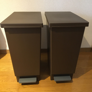 【お取引中】中古ニトリ購入ゴミ箱ダストボックス2個セット