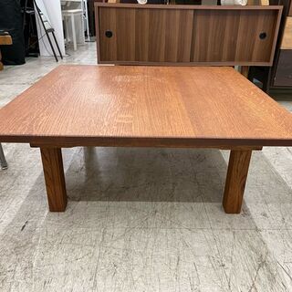 樽から作ったテーブルとは思えない！【愛品館 江戸川店】サントリー樽ものがたり　ちゃぶ台　テーブル　ID:158-011353-007　配送可＆き配送可