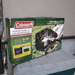 【美品】アウトドアColemanキッチンテーブル＆ツインバーナー