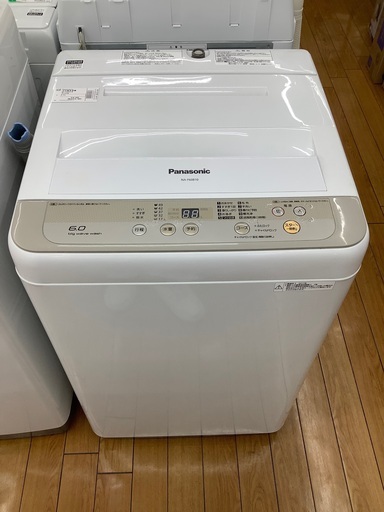 Panasonic パナソニック　全自動洗濯機　NA-F60B10-N 2016年製　6kg