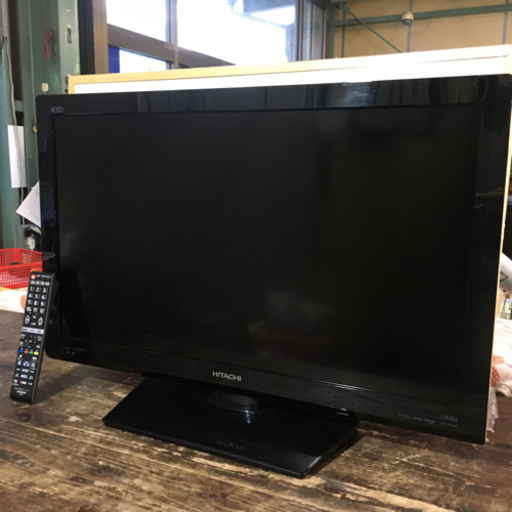 dc1208   ★中古　HITACHI　WOOO  32型液晶テレビ  L32-HP07  2011年　清掃済