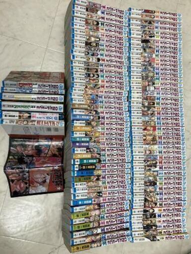 【2,000円値下げ】ONE PIECE　単行本1~90巻　他6冊　ブックカバー1枚　ワンピース