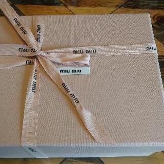 miumiu　ハート柄ポーチ♡