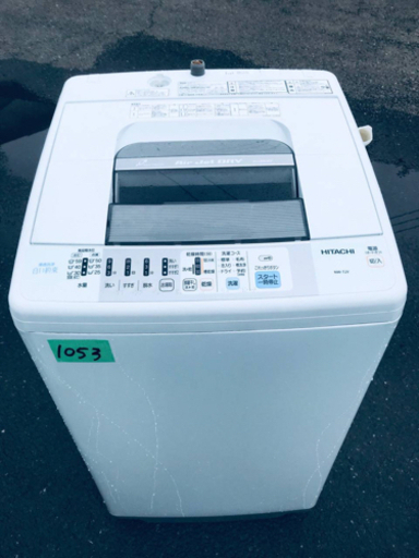 ‼️7.0kg‼️1053番 HITACHI✨日立全自動電気洗濯機✨NW-7JY‼️
