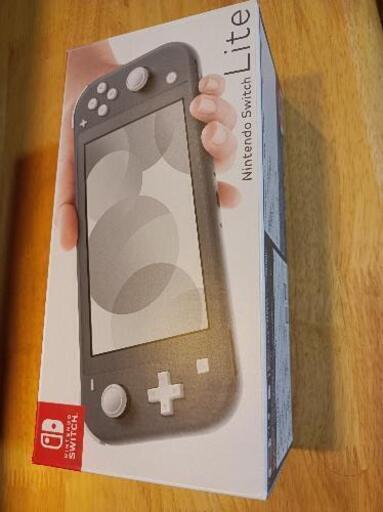 新品　switchライト　グレー