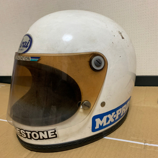 Arai フルフェイス 当時物 族ヘル シールド付き