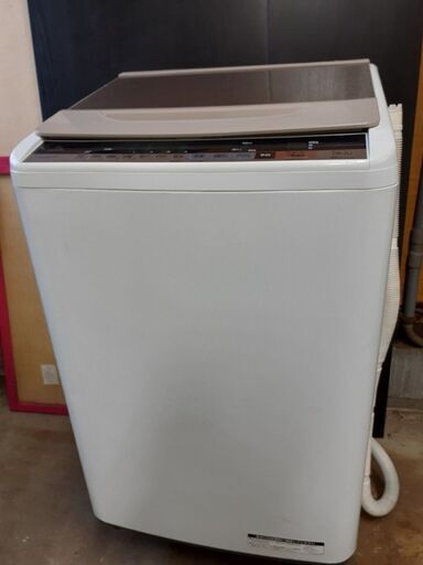 2018年 自動電気洗濯機 BW-V80B 8kg 日立 HITACHI ビートウォッシュ
