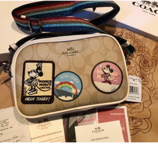 コーチショルダーバッグディズニーコラボ