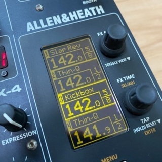 Allen & Heath DB4 DJミキサー