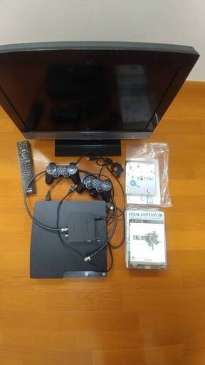 SONY製TV BRAVIA22インチ(＋おまけでPS3\u0026ソフト、torne)