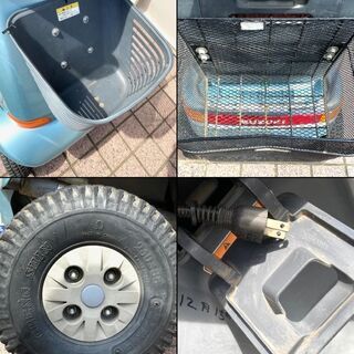 SUZUKI スズキ セニアカー タイプI ET4D6 オーシャンライトブルーメタリック 自動車いす 車椅子 4輪 動作品 SUZUKI スズキ セニアカー タイプI ET4D6 オーシャンライトブルー