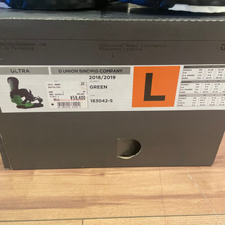 union ultra 18-19 Lサイズ　ビンディング ユニオン ウルトラ