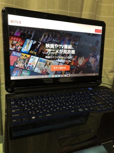 富士通パソコン DTS ultrapc Ⅱ plus ノートパソコン　ブラック