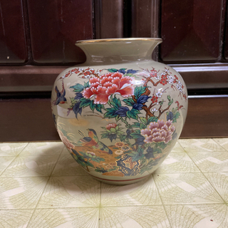 九谷青窯　花瓶