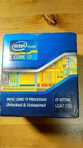 PCパーツ intel Core i7 3770K BOX