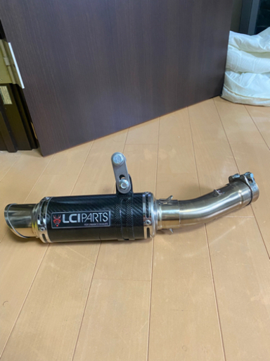 LCI スリップオンカーボンマフラー 美品 fazer8 fz8用 汎用