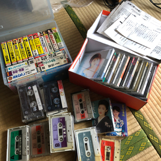 カラオケ　　CD&カセットテープ