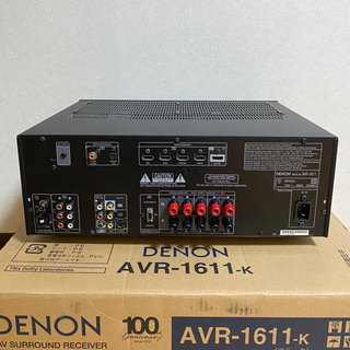DENON AVR 1611 AVアンプ ソニー 学習リモコン PLZ530D