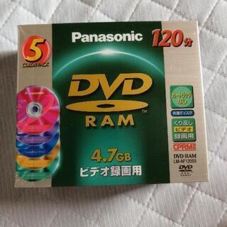 【ネット決済】panasonic dvdram 4.7GB 5枚