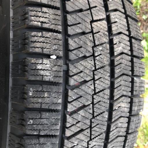 VRX2、205/65/R15、2018年製造タイヤ、ホイール付き 冬タイヤ BRIDGESTONE