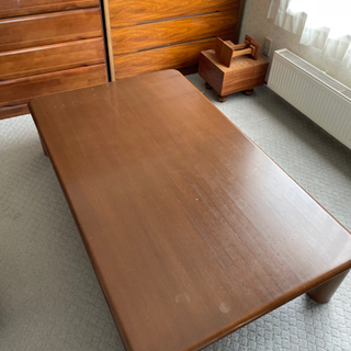 木製ローテーブル　150センチ×90センチ