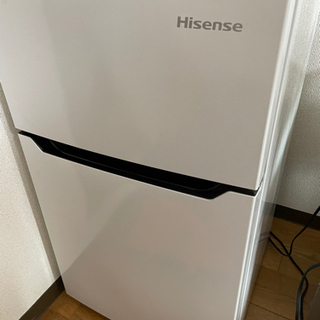 【ネット決済】2018年製ハイセンス2ドア冷蔵庫　93l