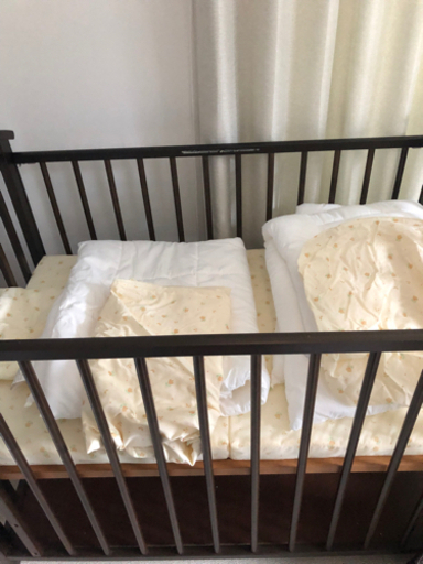 受付終了 KATOJIベビーベッド お布団セット