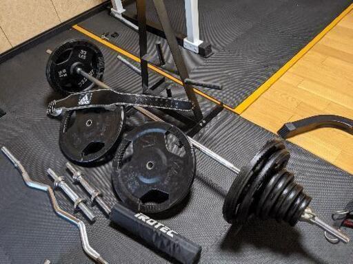 Amazon | IROTEC（アイロテック）アイアンバーベルダンベル70KG