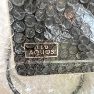 SHARP AQUOS 液晶LEDテレビ(ホワイト系)