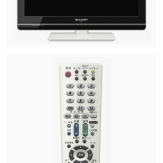 SHARP AQUOS 液晶LEDテレビ(ホワイト系)