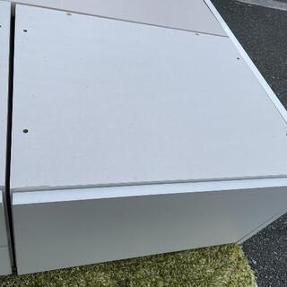 シングルベッドセット ニトリ 収納 白 引出し収納 
