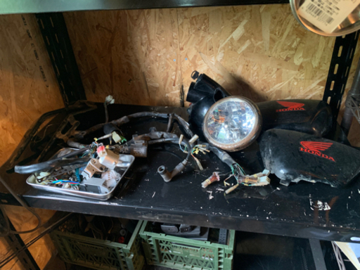 エイプ50 不動車ジャンクレストアベース 鍵.書付き | stainu