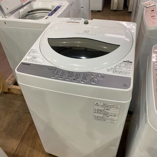 【愛品館市原店】東芝 2019年製 5.0kg洗濯機 AW-5G...
