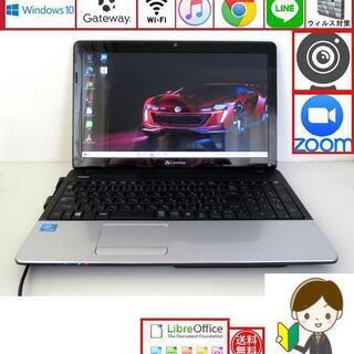 初心者OK♥設定済ノートパソコン/Win10/wifi/webカ...