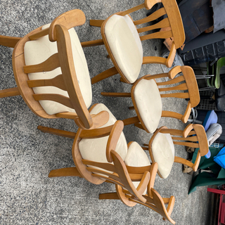椅子6個セット　多分カリモク家具製！