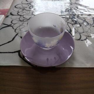 【ネット決済】紫色、宇野千代の茶碗