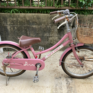 【受付一時停止】【子供用自転車】ピンク　18インチ サイクルベー...
