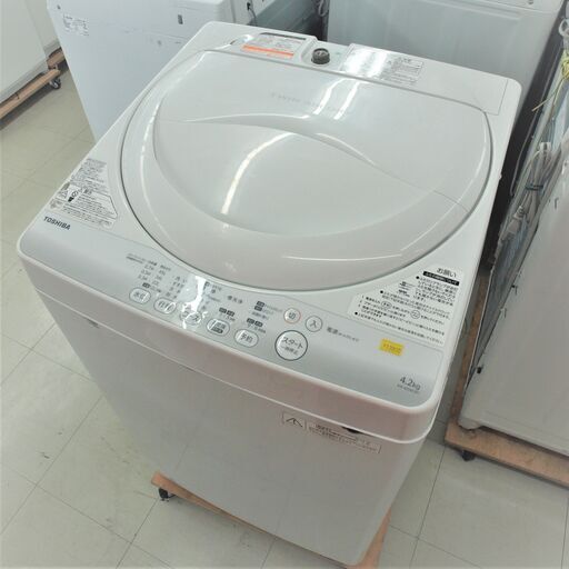 〇USED　東芝　4.2k洗濯機　AW-42SM（W)