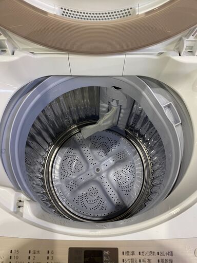 【愛品館市原店】SHARP 2018年製 7.0kg洗濯機 ES-KS70U【管理I4S02697-104】