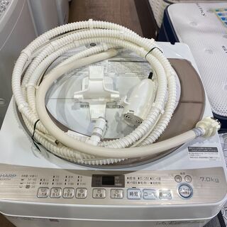 愛品館市原店】SHARP 2018年製 7.0kg洗濯機 ES-KS70U【管理I4S02697 